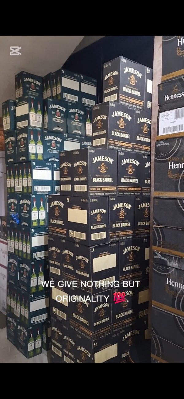 Jameson Green Irish whiskey